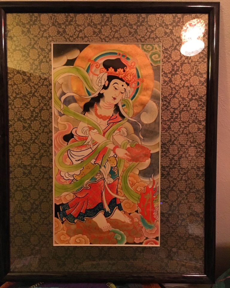 聖観音のタトゥー作品の写真